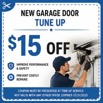 Garage Door Tune Up $15 Off